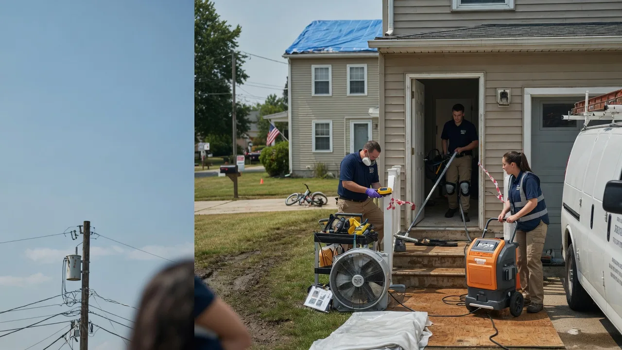 Water Damage Repair in Wildrose, ND near me